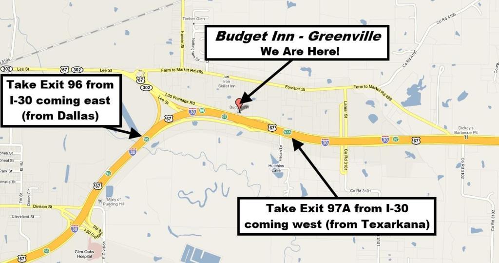 Budget Inn Motel Greenville Tx Zewnętrze zdjęcie